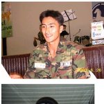 <b>안정환</b>의 군인시절, 깔깔이(?) 입고 포즈~