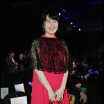 김보민 패션쇼에서 핑크 원피스 입고! 임신 14주인데 <b>후덕</b>작렬