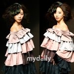 '슈가' 박수진과 '<b>슈주</b>' 김기범, 패션쇼 무대위에서~