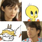 웨딩의 <b>세나</b>와 승우 비공식 캐릭터