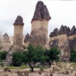 300<b>만년</b>전 바람작용으로 형성된 기암석