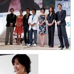 드라마 '연인' 해외<b>매체</b> 제작발표회 김정은 바꾼 머리 잘 어울려요...