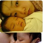 <b>정웅인</b> 딸, 자는 모습도 예쁘네