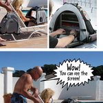 <b>야외</b>에서 노트북 사용할 때 요긴해!