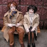 [일본열풍] "겨울연가" 배용준과 최지우의 모습을 점토인형으로~~...