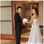 <b>잡지</b>에 공개된 김희선 약혼식 비공개 사진들~