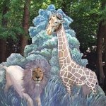 완전 귀여운 <b>사자</b>랑 기린