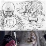 괴물 속편의 청계천 괴물 컨셉 스케치