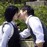 남규리 영화 촬영장에서 <b>김범</b>과 키스하는 모습!