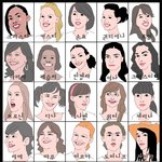 미녀들의 <b>수다</b> 캐릭터