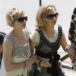 히스레저 장례식장의 모습들!!<b>젬마</b>워드도 왔네!