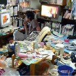 쓰레기와 <b>합체</b>한 사람의 방