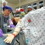 애기낳는 <b>로봇</b>..실습현장