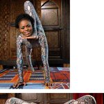 아프리카의 소녀, 몸이 과하게 <b>유연</b>하네