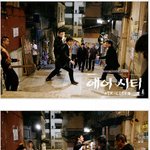 에어시티 격투신 촬영중 얼굴에 <b>피범벅</b>한 이진욱