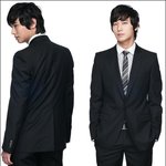 드라마"<b>마왕</b>" 포스터 촬영 엄태웅, 신민아, 주지훈
