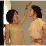 최정원 최정민 <b>자매</b>, 광고 촬영장에서~