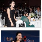 상 받은 <b>드레</b>수애, 이번엔 블랙드레스로 뒤태 강조!