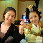 <b>이진</b> 촬영장에 방문해서 함께 셀카 찍은 옥주현