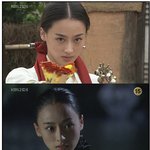 레이져를 쏘는 듯한 '오구도령' 무당역활의 한예인