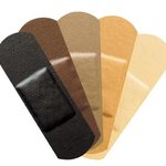 피부색에 따라 반창고를 선택하세요