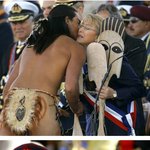 칠레 女대통령 벗은 <b>원주민</b>보고 ㅎㅎ 넘 좋아한다...