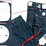 레드<b>와이어</b> ipod 청바지