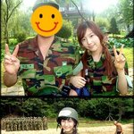 소녀시대 <b>군인</b>과 함께 직찍들~<b>군인</b>들 계탔네!!