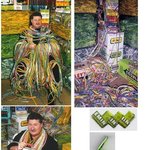 껌<b>종이</b>로 만든 목걸이!  껌값만 6500만원!!!!!