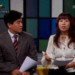 정선희, 섹시한 <b>비치</b>는 옷 입고 진행