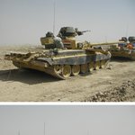 이라크군에서 <b>운용</b>하고 헝가리가 공여한 t-72 전차