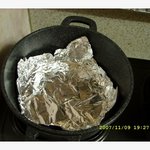 <b>냄비</b>로 군고구마 만들기