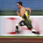 발 없는 육상선수..100m 기록은 10초 91