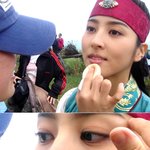 메이크업 하는 소서노 <b>한혜진</b>, 피부최고!