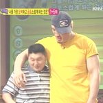 최홍만 옆에서는 <b>강호동</b>도 어린이가 된다