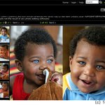 ‘벽안의 흑인 아기, 포샵인가 실제인가’