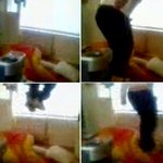 여자친구 다리를 일부러 부러뜨린 이남자,생긴거부터가..