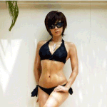 몸짱 아줌마, 정말 <b>탄력</b> 몸매.. 비키니 한 컷!