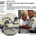 소매치기 쫓아 잡은 前 <b>육상</b>선수 할머니