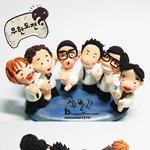 클레이로 만든 무한도전 <b>맴버</b>