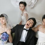 웃찾사 딱딱이 결혼~<b>코믹</b> 웨딩 화보!