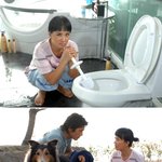 엄정화 '몸빼바지 입고 변기청소' 폭소