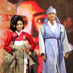 하지원 장근석...29일 임페리얼 팰리스 패션쇼 모습