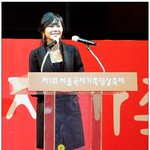 서울국제가족영화제에 <b>참석</b>한 추상미
