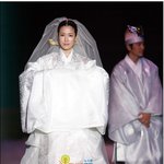 웨딩한복입은 <b>이태</b>란, 단아한 자태! 돋보이네요~