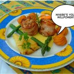 말하는 접시를 개발해 화제가 되고 있어