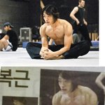 '<b>닌자</b> 어쌔씬'위해 근육만드는 비! 상체근육 예술!!