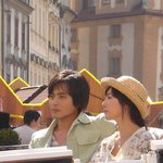 장동건,김유미 <b>cf</b>광고 촬영현장에서 직찍...