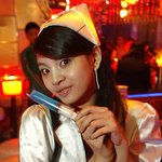 중국의 간호사 <b>복장</b> 바텐더