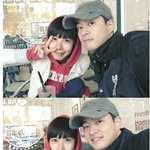 <b>지누</b>-준희부부, 데이트중 귀여운 셀카